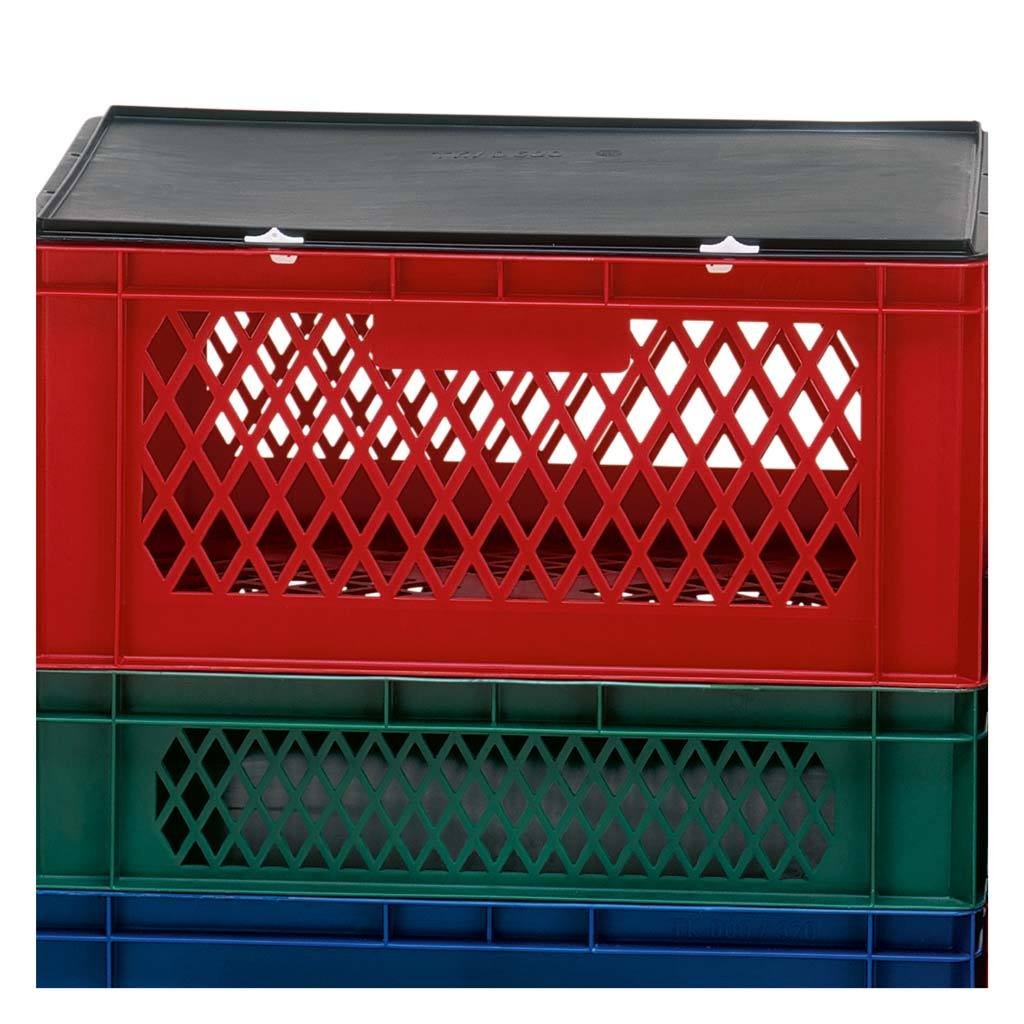 600 x 400 x 320 Eurobox Industriebox Lagerkasten blau Stapelbox Kunststoffkiste 