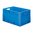 Eurobox Schwerlastbox WBg PP 600 x 400 x 320 mm, Blau