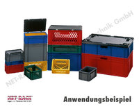 Kunststoffboxen online kaufen im Kästenshop von Net-Rack Lager- und Fördertechnik.